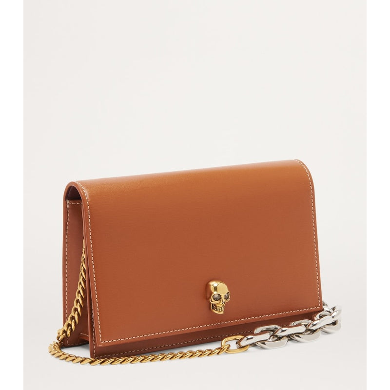 Bolsa Shoulder Calfskin Skull