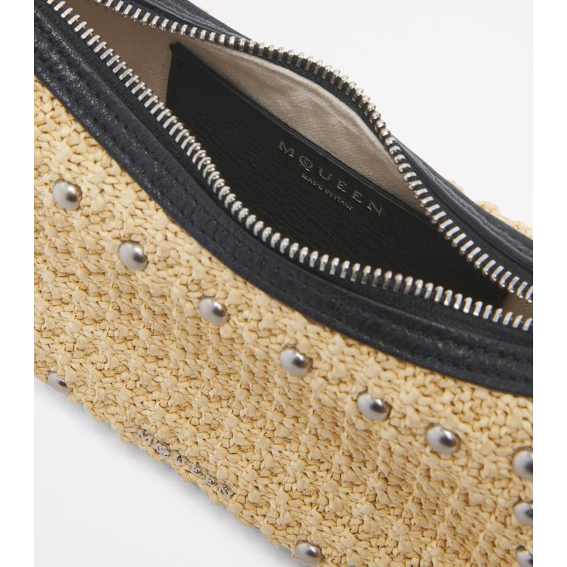 Bolsa Shoulder Mini Raffia T-Bar