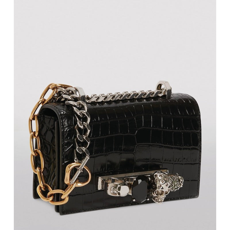 Bolsa Handle Graffiti Mini Jewelled Satchel