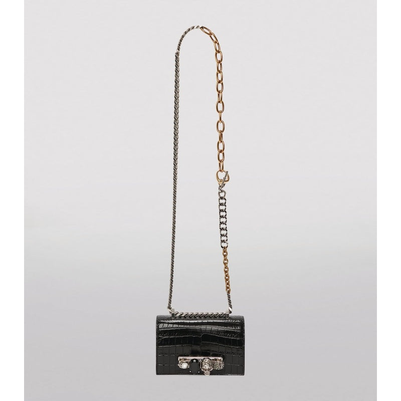 Bolsa Handle Graffiti Mini Jewelled Satchel
