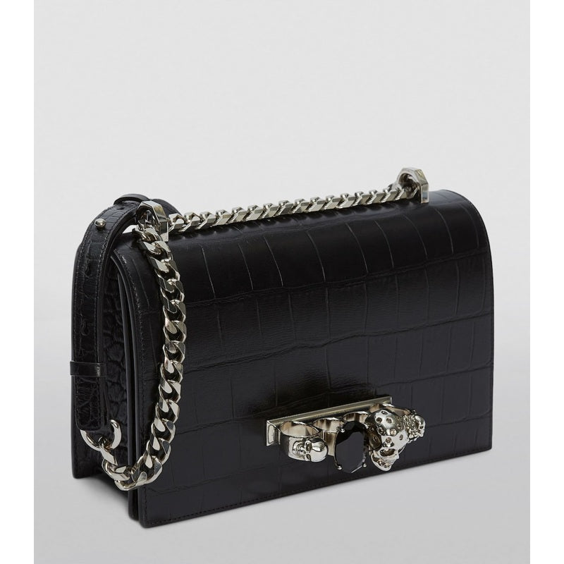 Bolsa Handle Jewelled Satchel