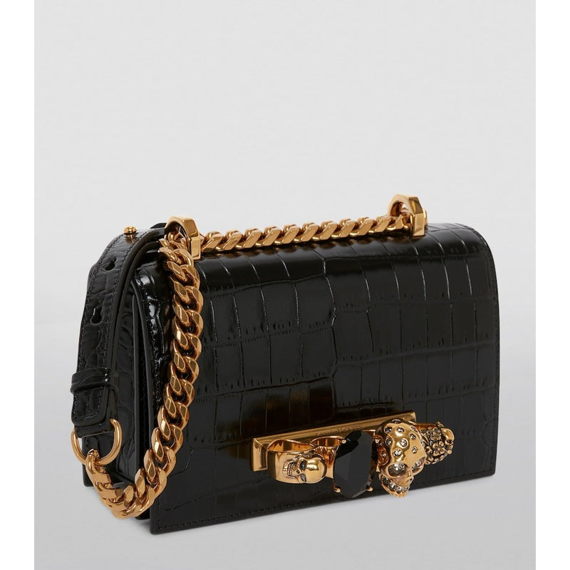 Bolsa Handle Jewelled Satchel