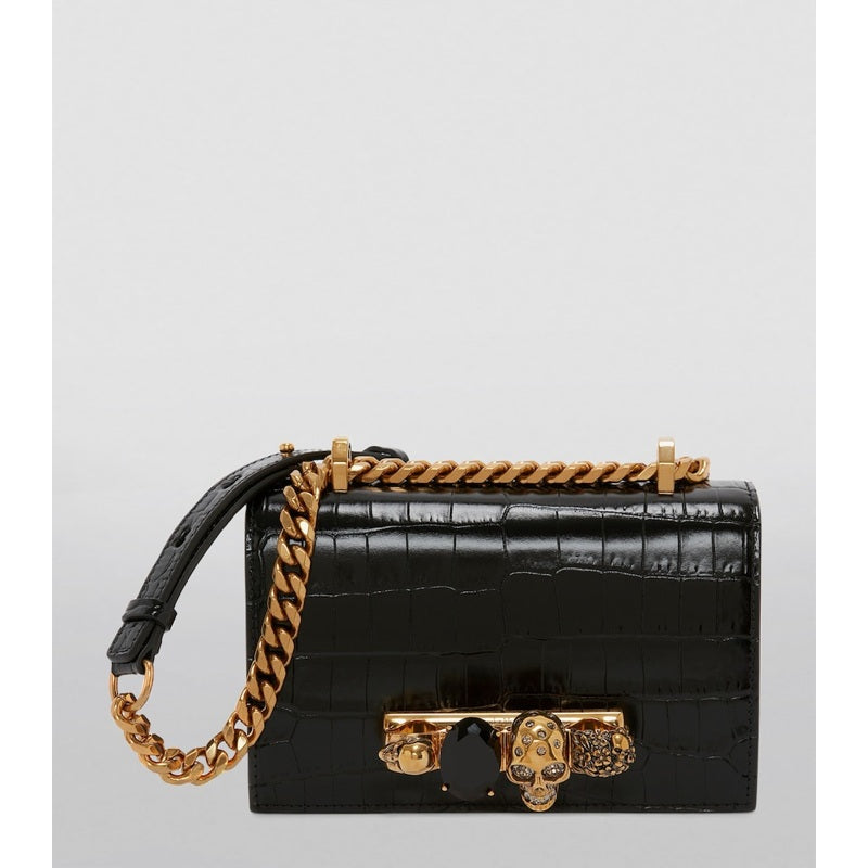 Bolsa Handle Jewelled Satchel