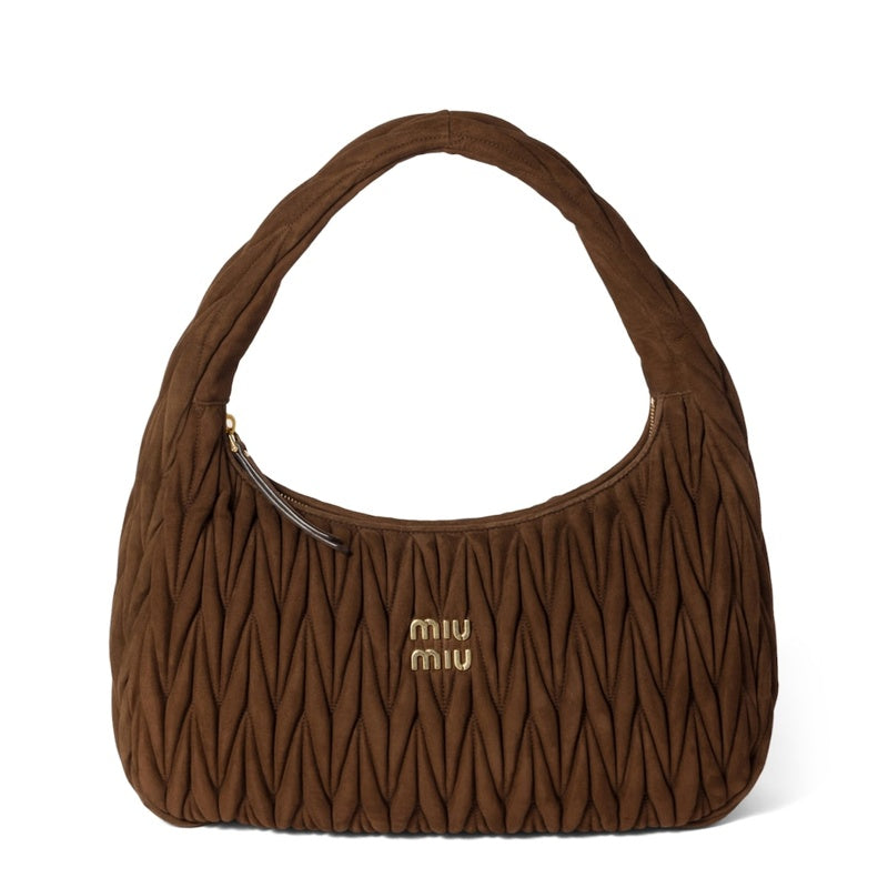 Bolsa Shoulder Matelassé Suede Wander - Mercado de Luxo - O Maior E-Commerce de Bens, Produtos e Serviços de Luxo do Brasil.