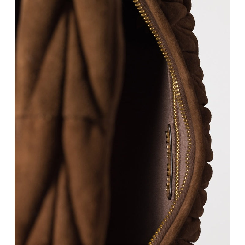 Bolsa Shoulder Matelassé Suede Wander