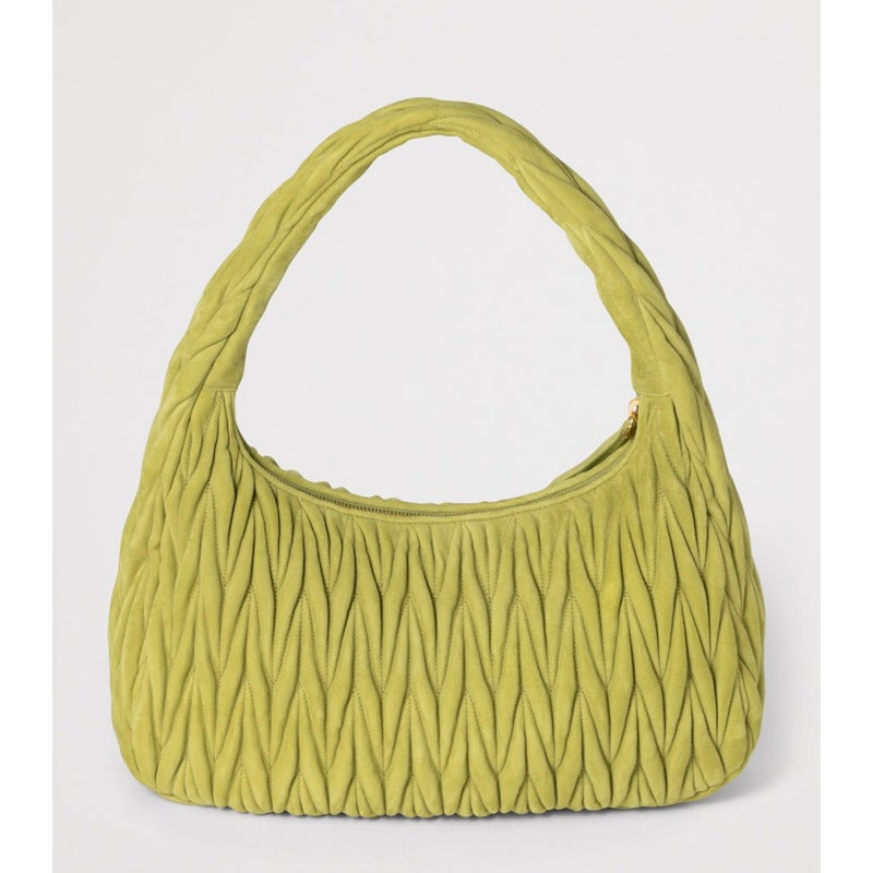 Bolsa Shoulder Matelassé Suede Wander