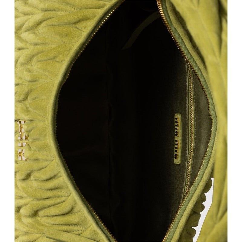 Bolsa Shoulder Matelassé Suede Wander