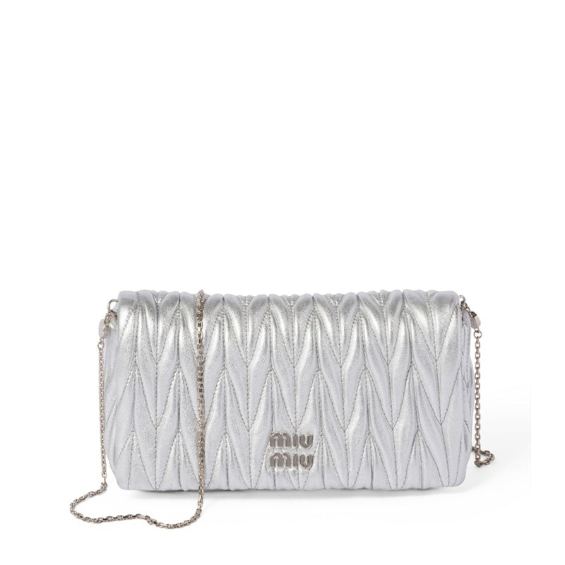 Bolsa Shoulder Mini Metallic Matelassé - Mercado de Luxo - O Maior E-Commerce de Bens, Produtos e Serviços de Luxo do Brasil.