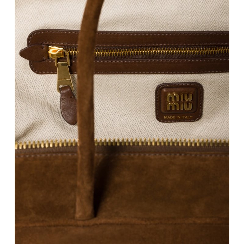 Bolsa Handle Suede Beau
