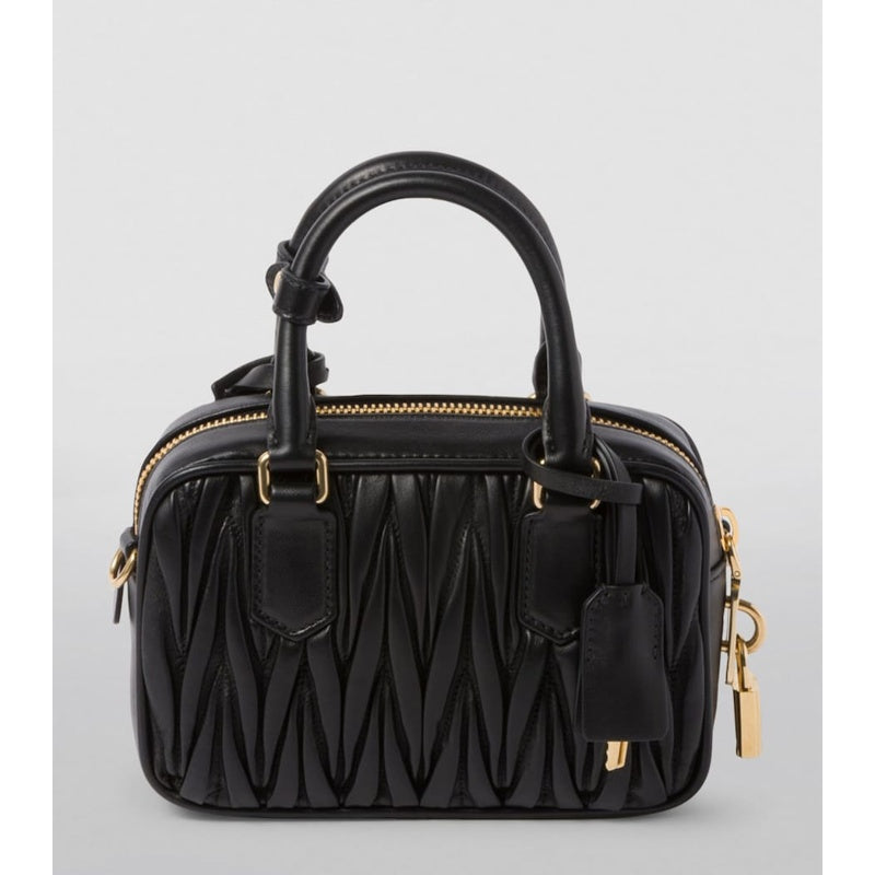 Bolsa Handle Small Matelassé Arcadie
