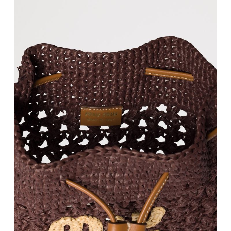 Bolsa Handle Woven Logo - Mercado de Luxo - O Maior E-Commerce de Bens, Produtos e Serviços de Luxo do Brasil.