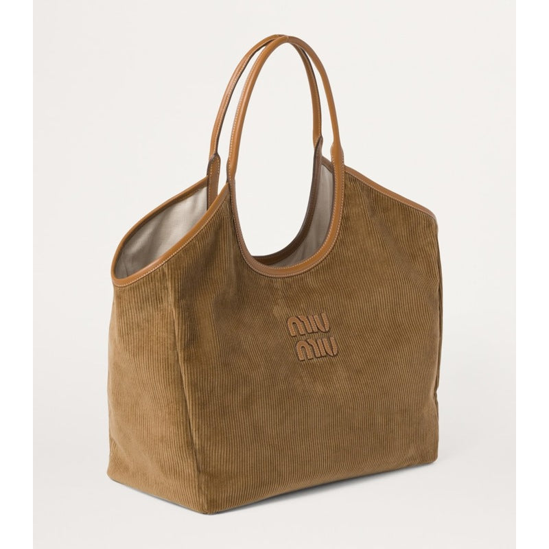 Bolsa Tote Large Corduroy Ivy