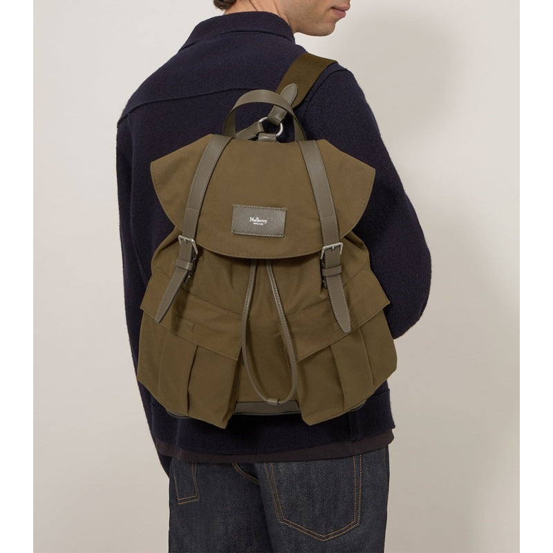 Bolsa Mochila Waxed Cotton Heritage