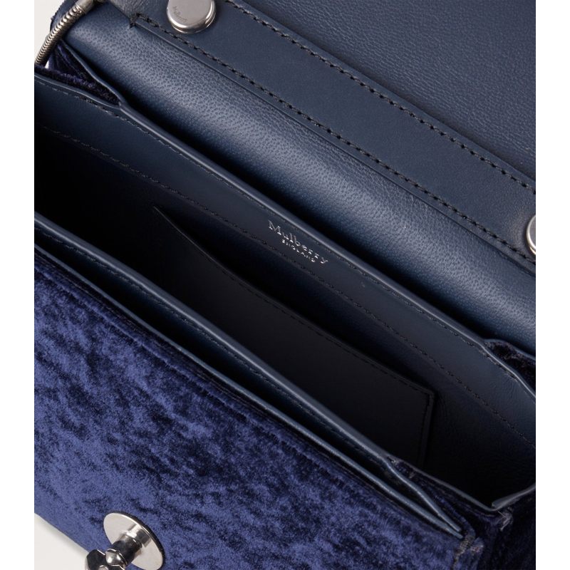 Bolsa Handle Small Velvet Lana