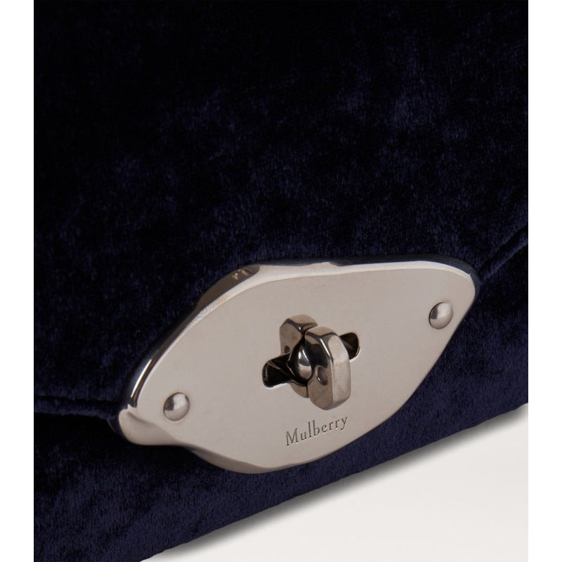 Bolsa Handle Small Velvet Lana