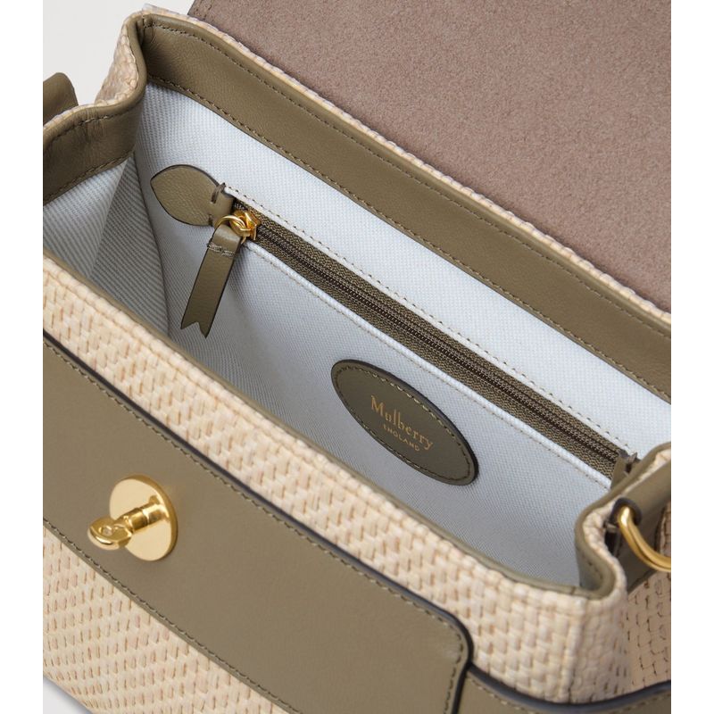 Bolsa Crossbody Mini Raffia and Alexa Satchel
