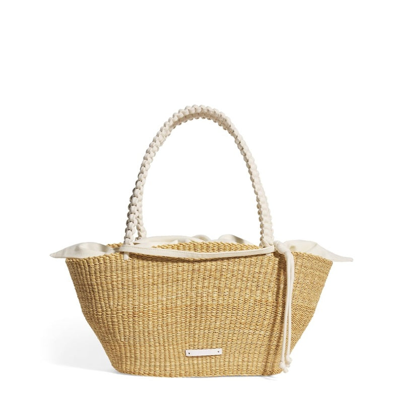 Bolsa Tote Straw Margareth - Mercado de Luxo - O Maior E-Commerce de Bens, Produtos e Serviços de Luxo do Brasil.