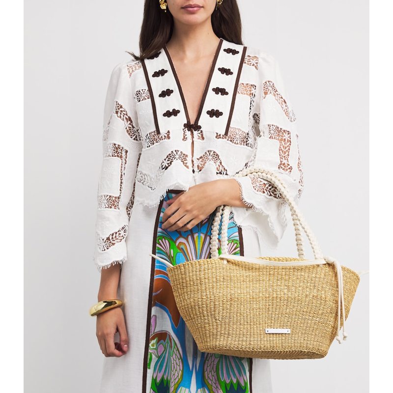 Bolsa Tote Straw Margareth