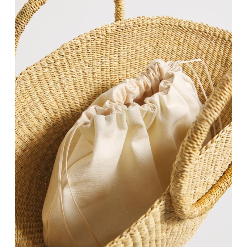 Bolsa Tote Medium Straw Luna