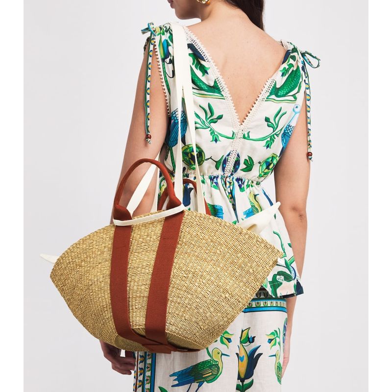 Bolsa Tote Medium Straw Sophie