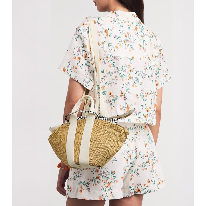 Bolsa Tote Mini Straw Sophie