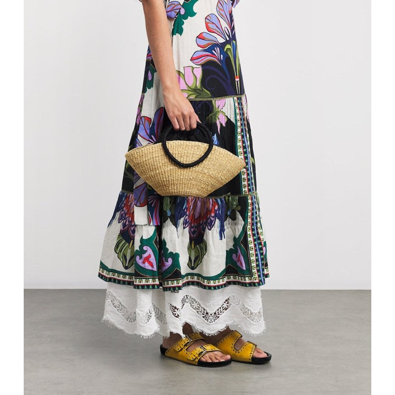 Bolsa Tote Mini Straw Lune