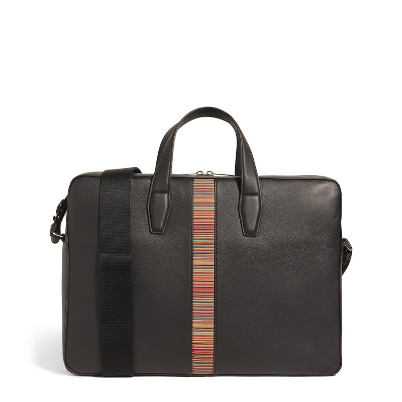 Bolsa Messenger Signature Stripe - Mercado de Luxo - O Maior E-Commerce de Bens, Produtos e Serviços de Luxo do Brasil.