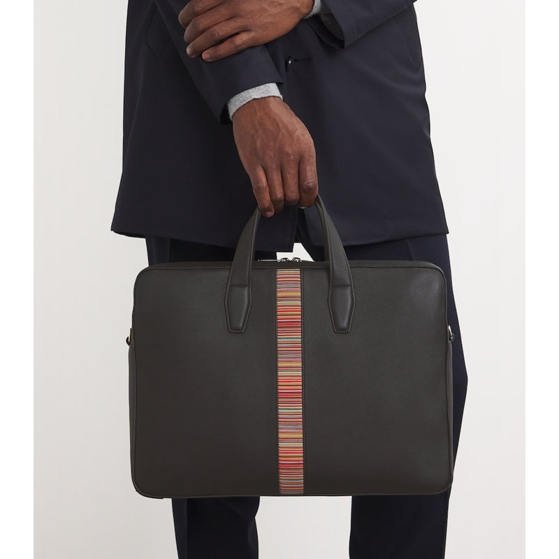 Bolsa Messenger Signature Stripe