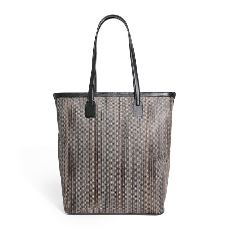 Bolsa Tote Coated Canvas Signature Stripe - Mercado de Luxo - O Maior E-Commerce de Bens, Produtos e Serviços de Luxo do Brasil.