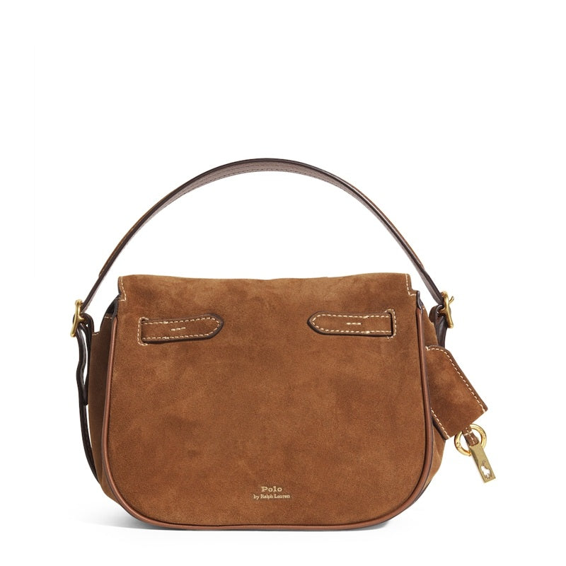 Bolsa Crossbody Mini Suede Polo ID - Mercado de Luxo - O Maior E-Commerce de Bens, Produtos e Serviços de Luxo do Brasil.