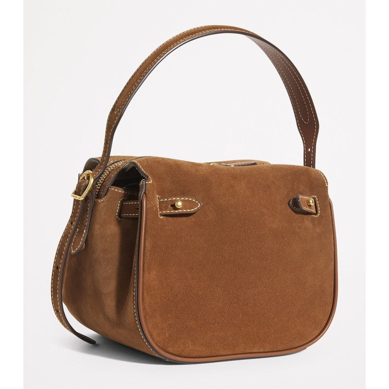 Bolsa Crossbody Mini Suede Polo ID