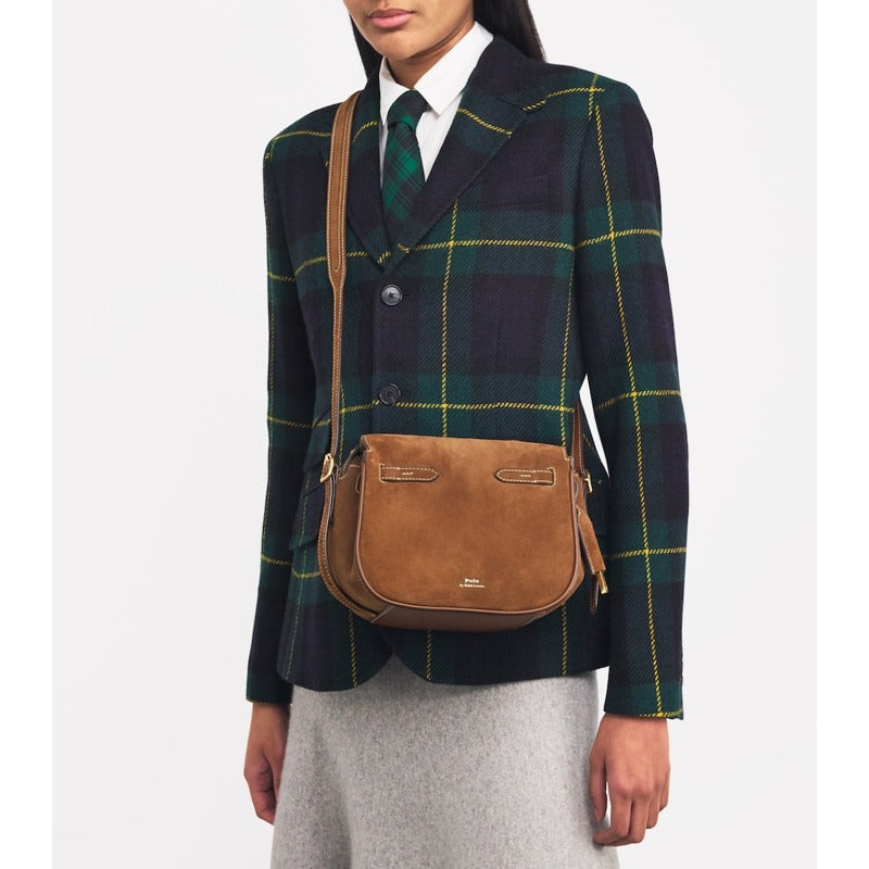 Bolsa Crossbody Mini Suede Polo ID