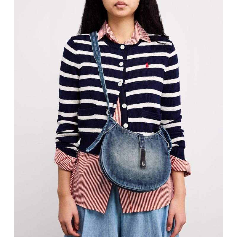 Bolsa Shoulder Small Denim Polo ID