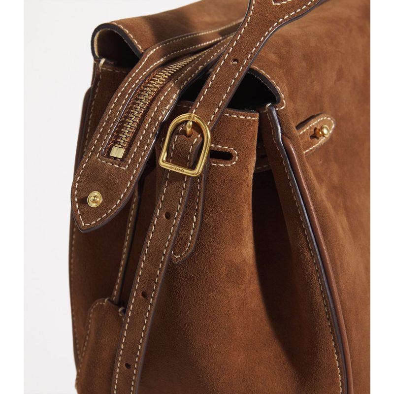 Bolsa Handle Large Suede Polo ID