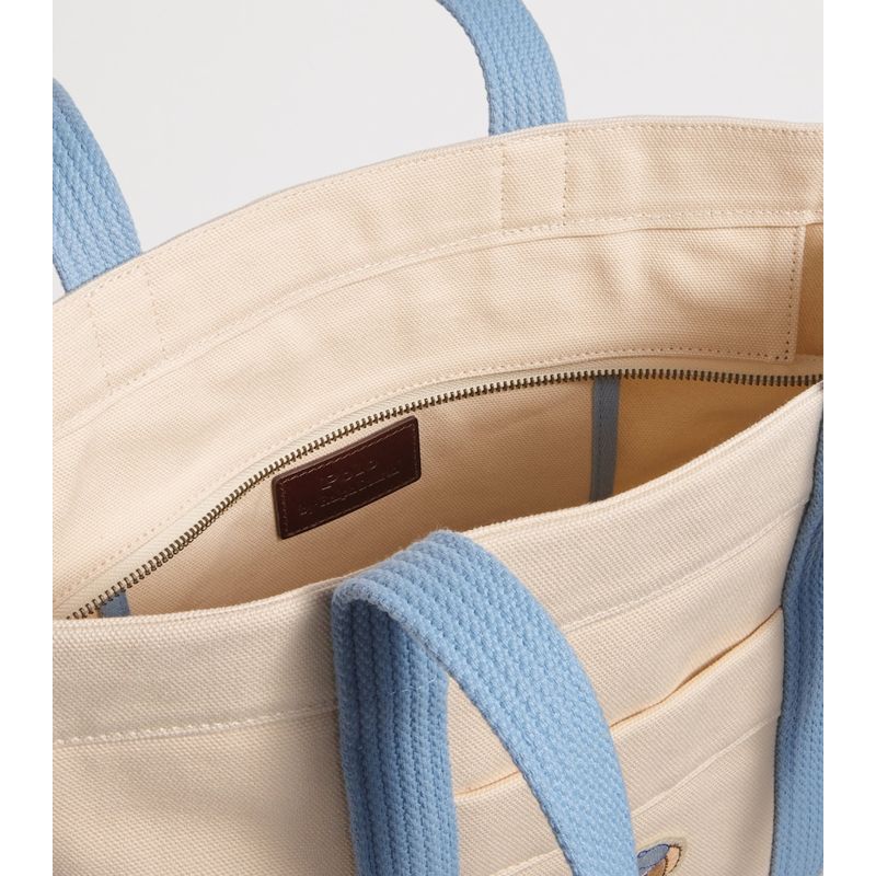 Bolsa Tote Medium Canvas Polo Bear
