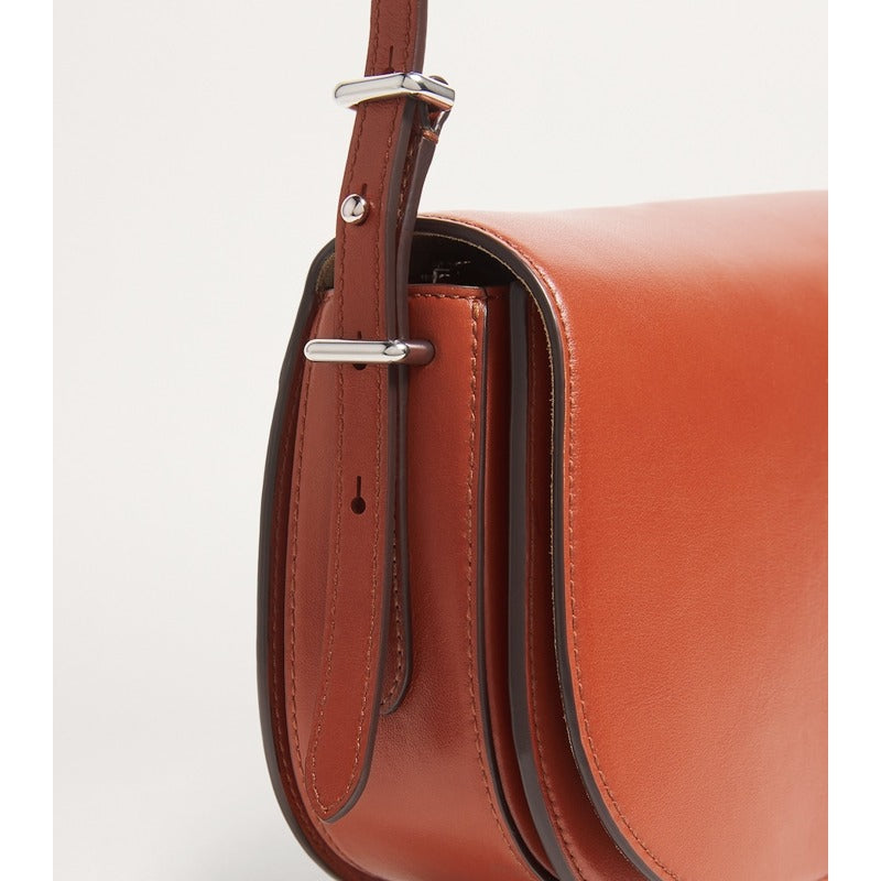 Bolsa Crossbody Medium Polo ID Saddle