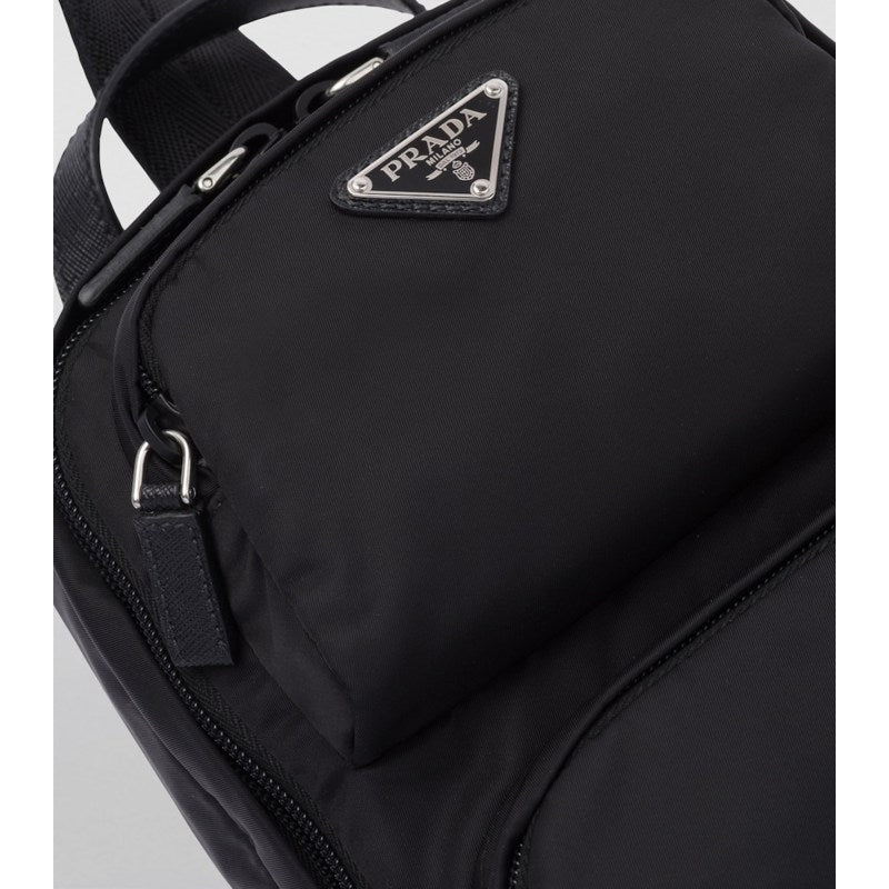 Bolsa Mochila Re-Nylon and Saffiano