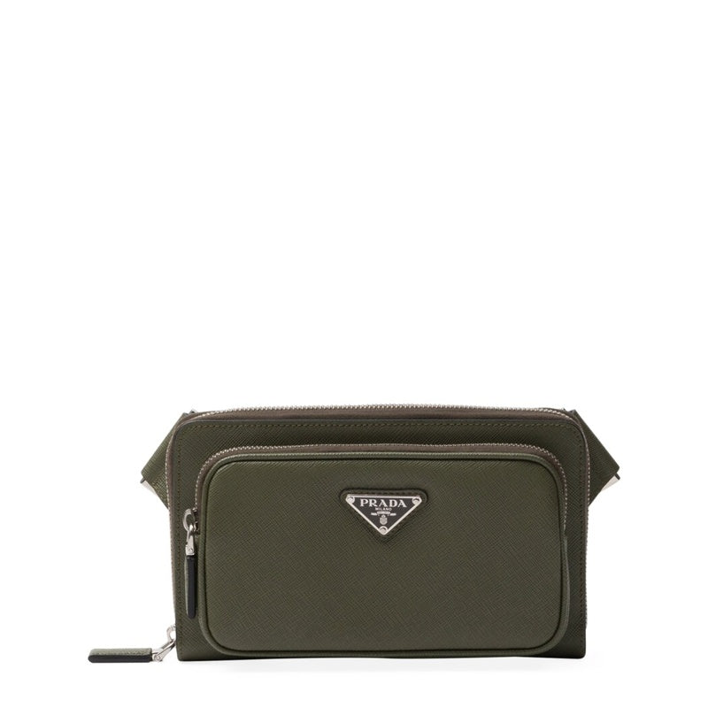 Bolsa Necessaire Saffiano  - Mercado de Luxo - O Maior E-Commerce de Bens, Produtos e Serviços de Luxo do Brasil.