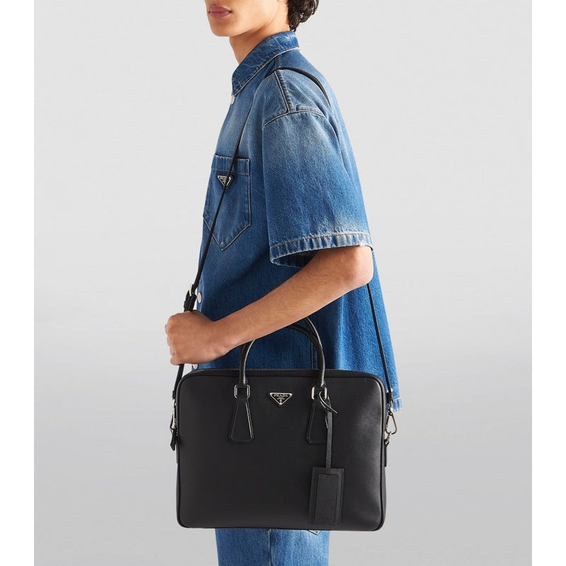 Bolsa Messenger Saffiano