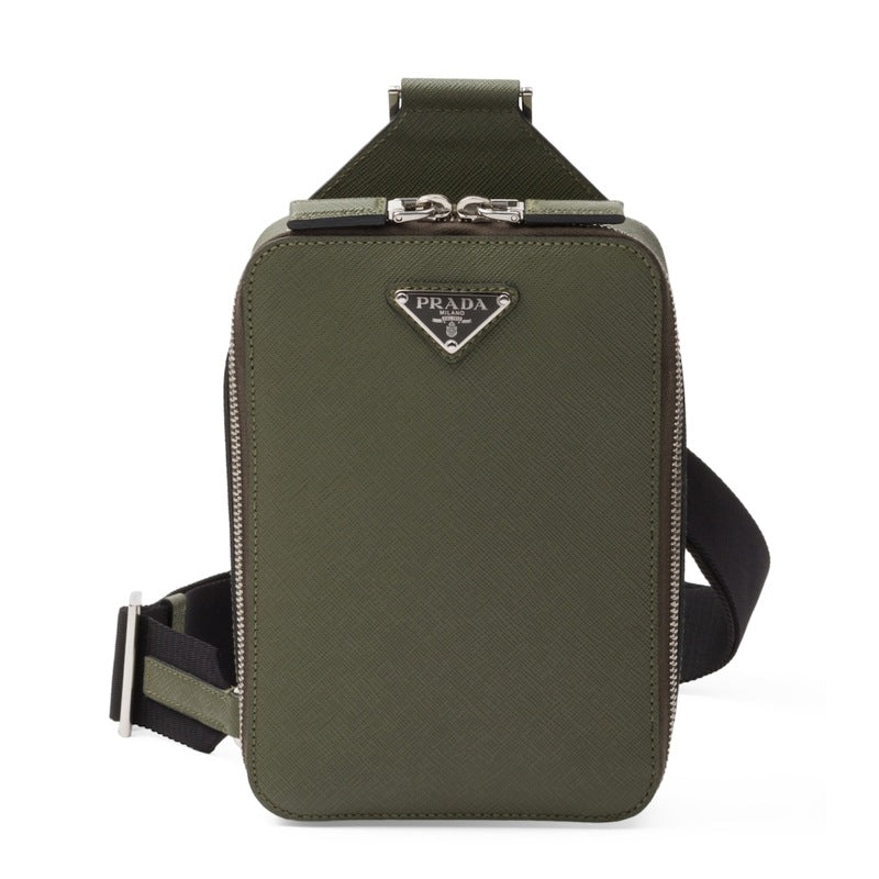 Bolsa Crossbody Saffiano Brique - Mercado de Luxo - O Maior E-Commerce de Bens, Produtos e Serviços de Luxo do Brasil.