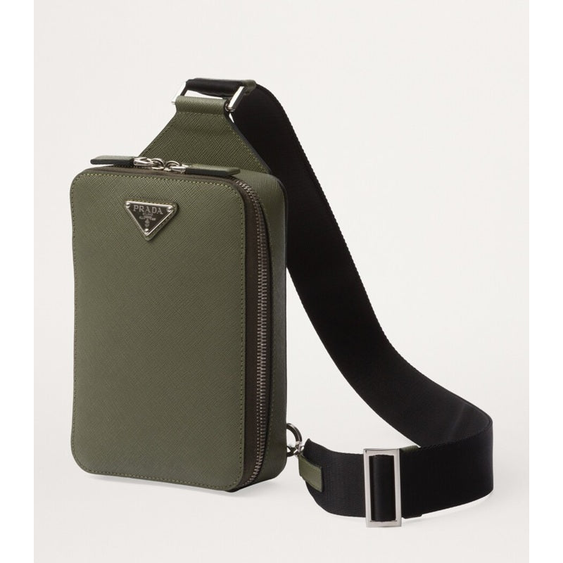 Bolsa Crossbody Saffiano Brique