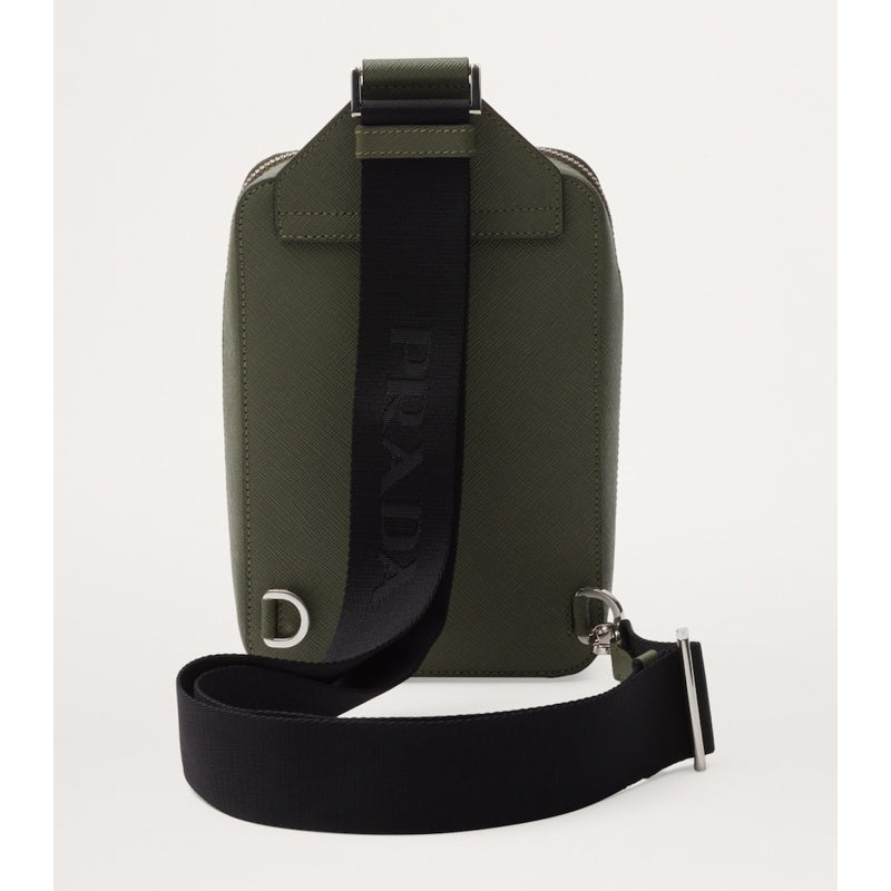 Bolsa Crossbody Saffiano Brique