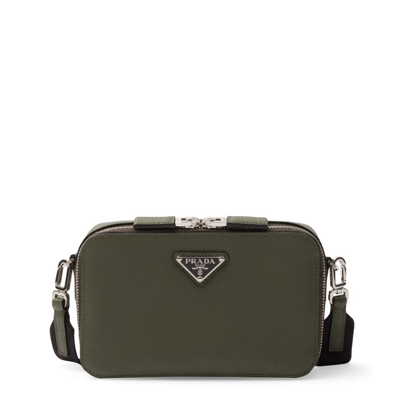 Bolsa Crossbody Small Saffiano Brique - Mercado de Luxo - O Maior E-Commerce de Bens, Produtos e Serviços de Luxo do Brasil.