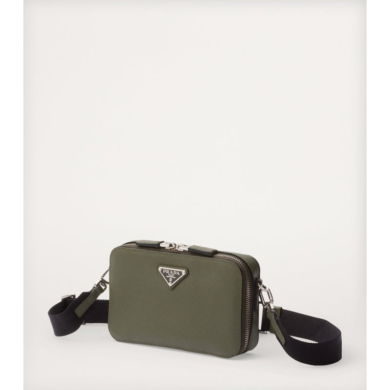 Bolsa Crossbody Small Saffiano Brique