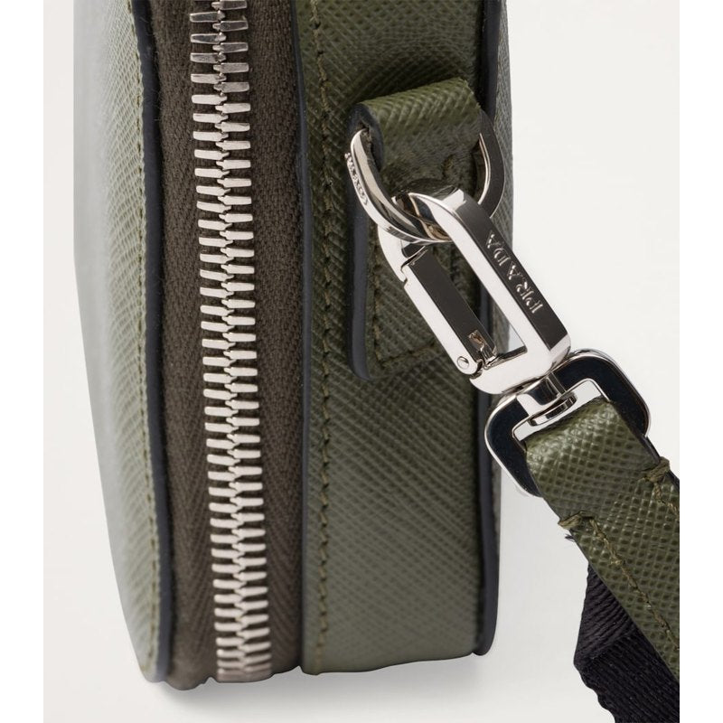 Bolsa Crossbody Small Saffiano Brique