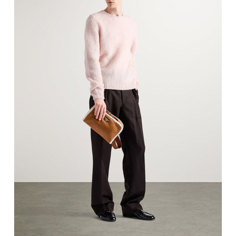 Bolsa Messenger Shearling