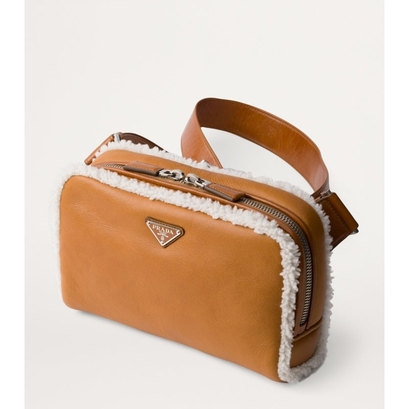 Bolsa Messenger Shearling