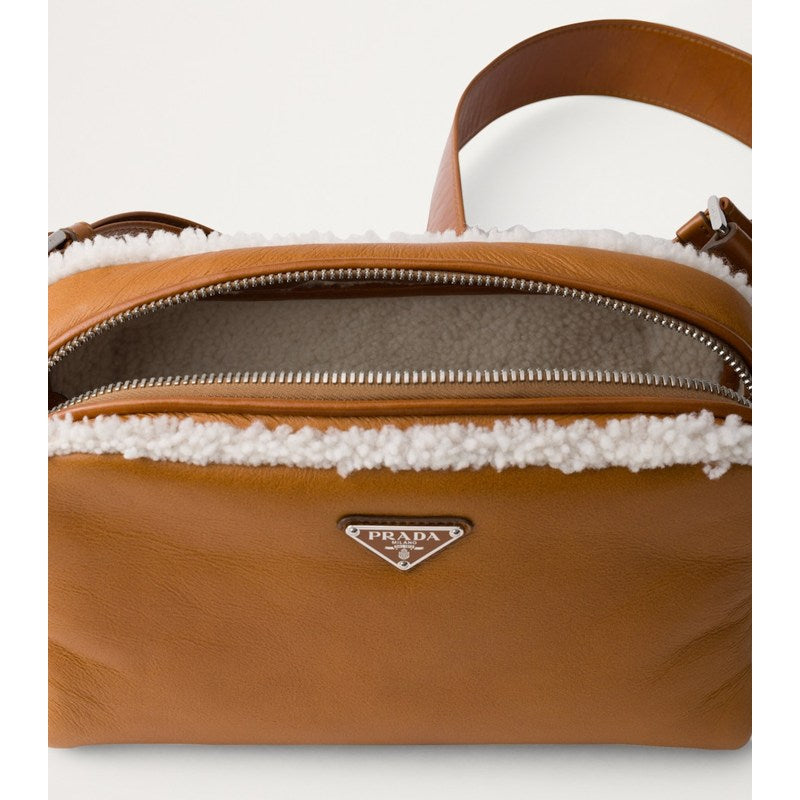 Bolsa Messenger Shearling