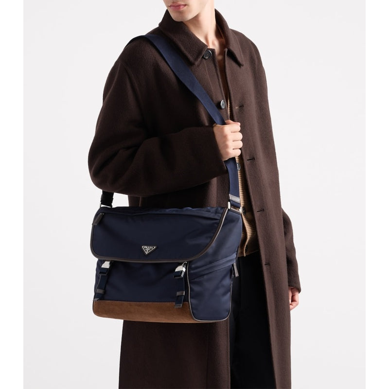 Bolsa Messenger Small Re-Nylon and