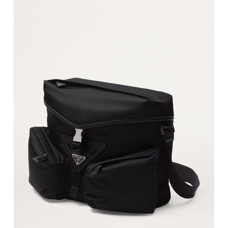 Bolsa Messenger Re-Nylon and Saffiano